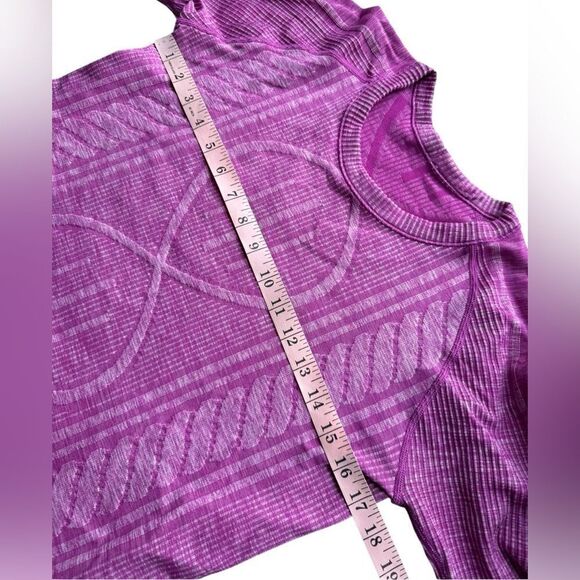 Lululemon Rest Less Pullover Heathered Ultra Violet Size 10 - Picture 7 of 9